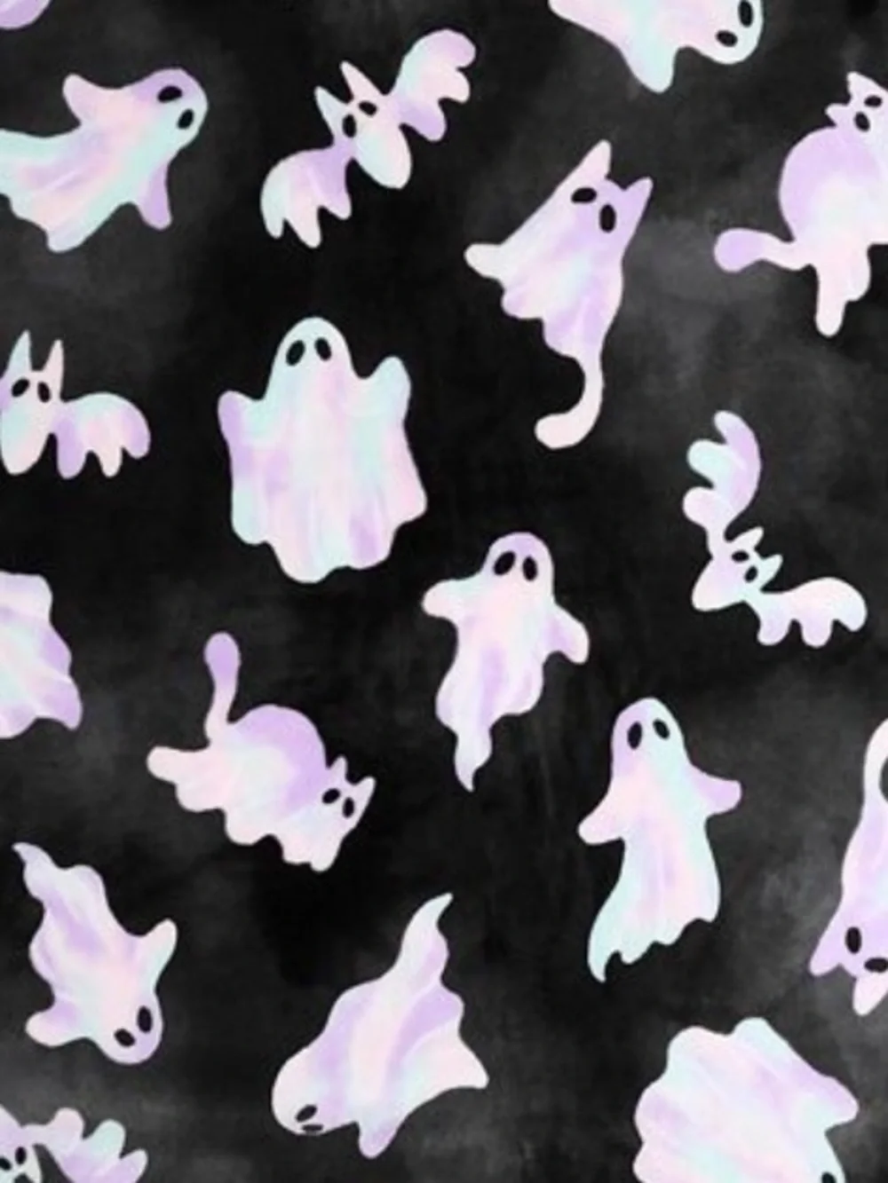 The Big One Blanket - Ghost Haunting Halloween Summerween Cats Bats Ghost NEW